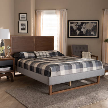 Union Rustic Rivka Tufted Upholstered Platform Bed Wayfair